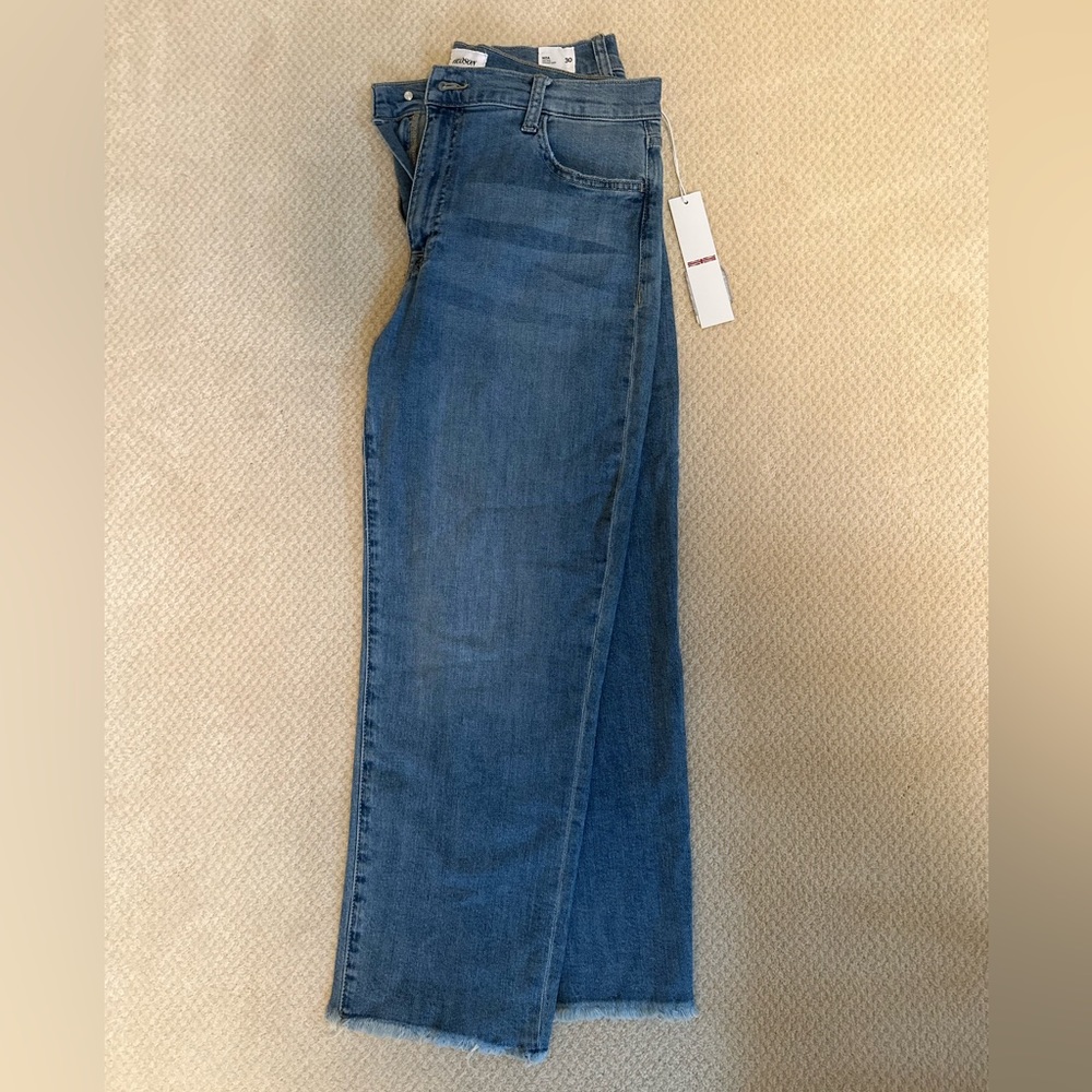 Hudson, size 30, jeans with raw hem